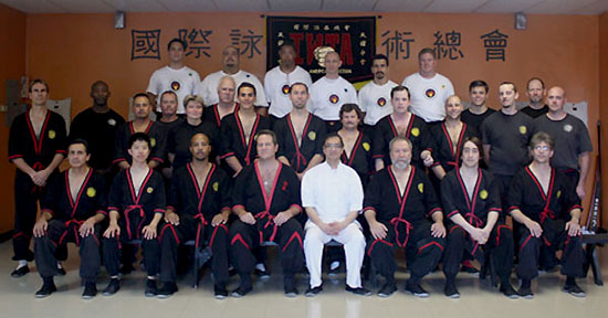 International WingTsun Kung Fu Association gathering in 2010  with Grandmaster Leung Ting